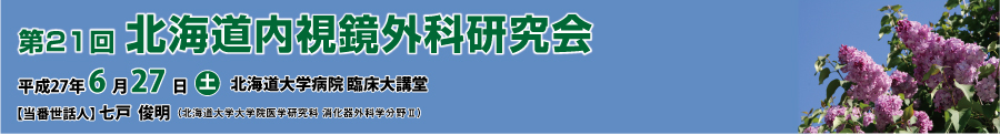 第21回北海道内視鏡外科研究会